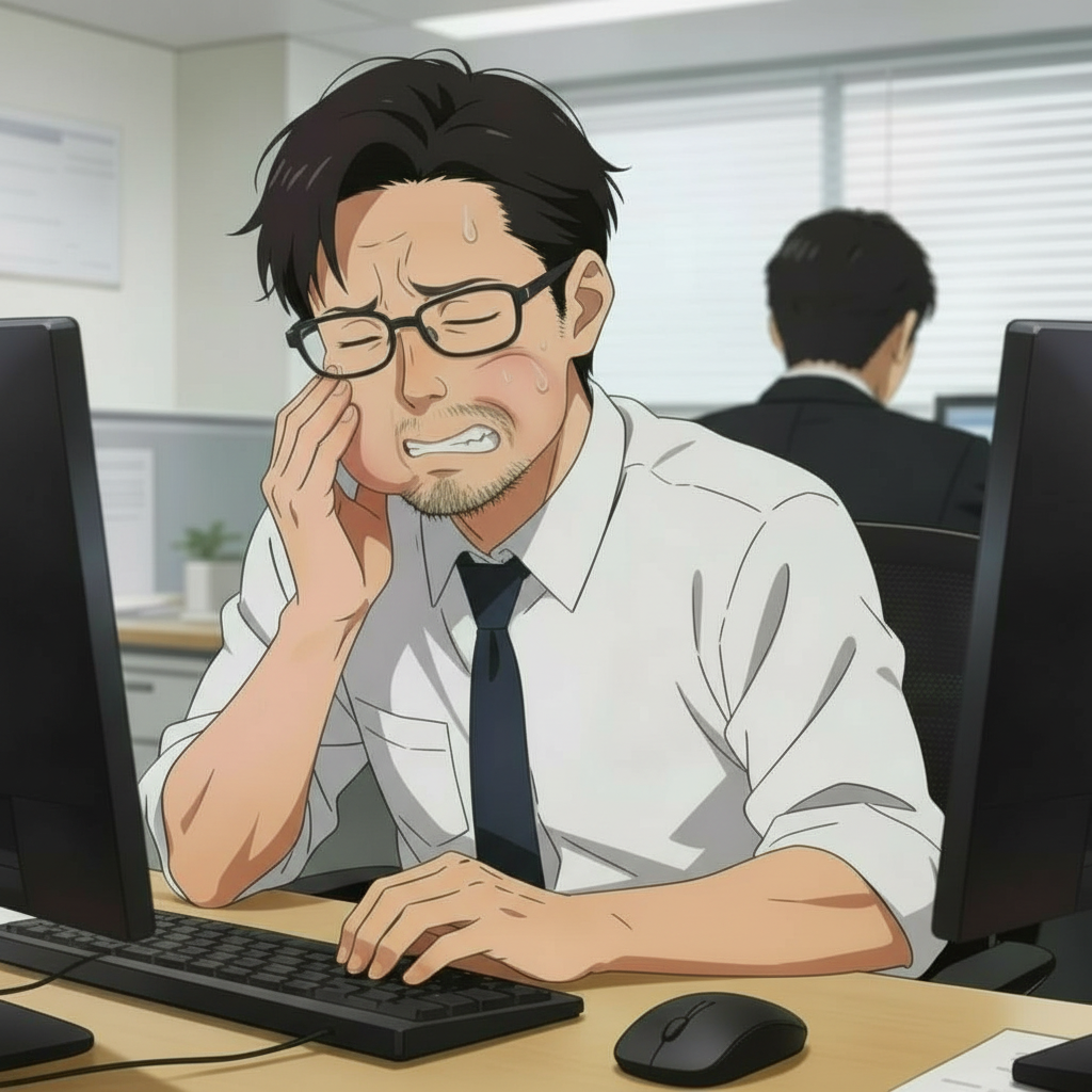 2/6(金) 抜歯翌日仕事復帰したら口臭バレ確定！？金曜地獄